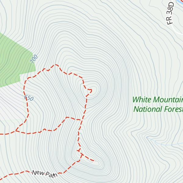Map of North Doublehead