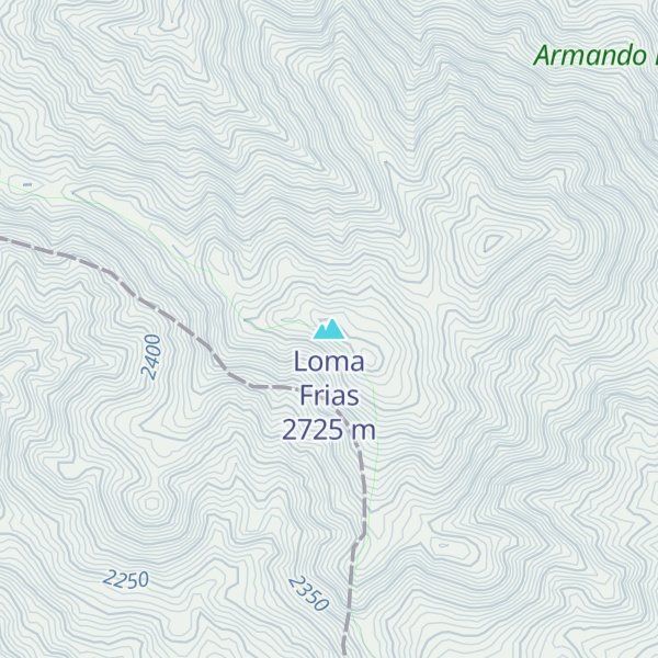 Map of Loma Frias