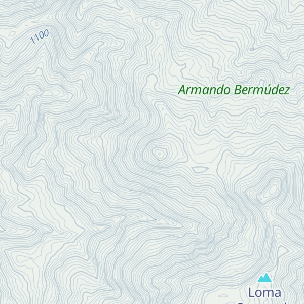Map of Loma Pilón Chiquito