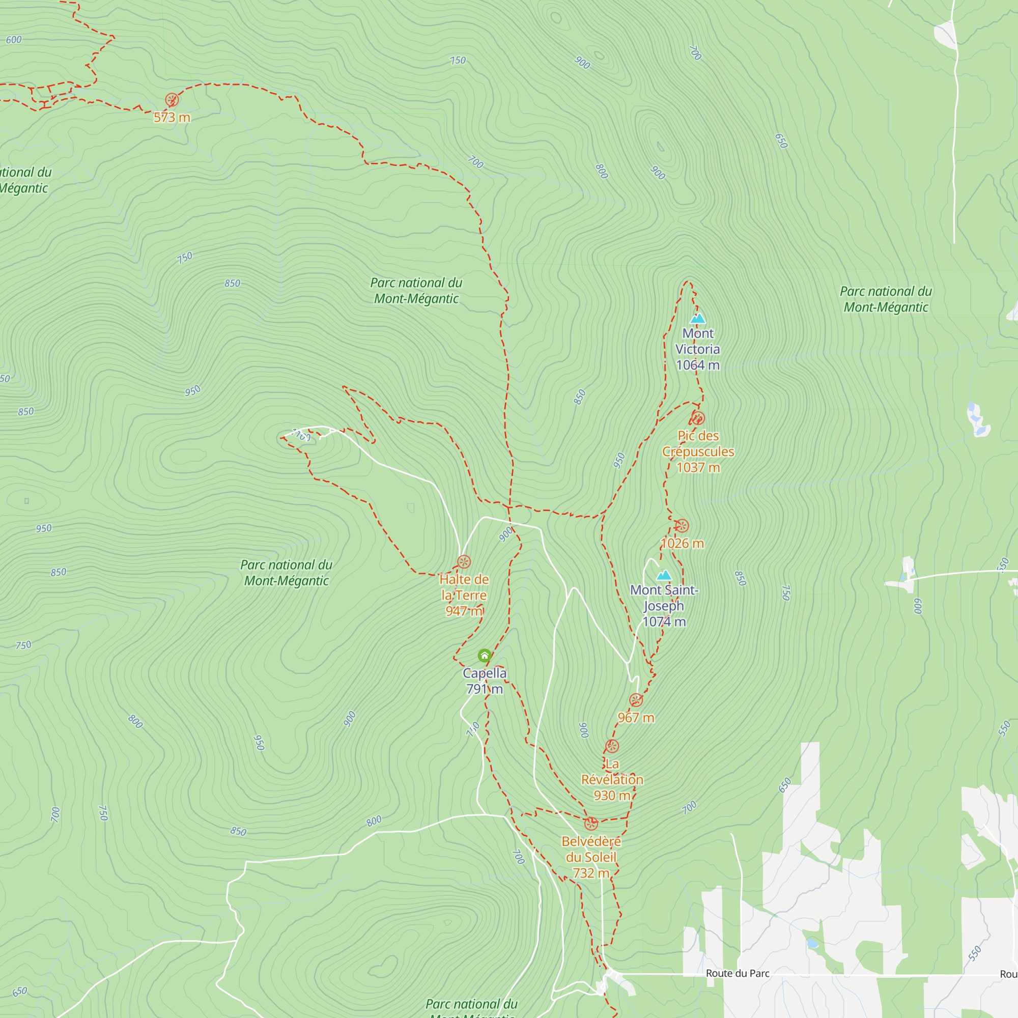Refuge du Col-des-Trois-Sommets map