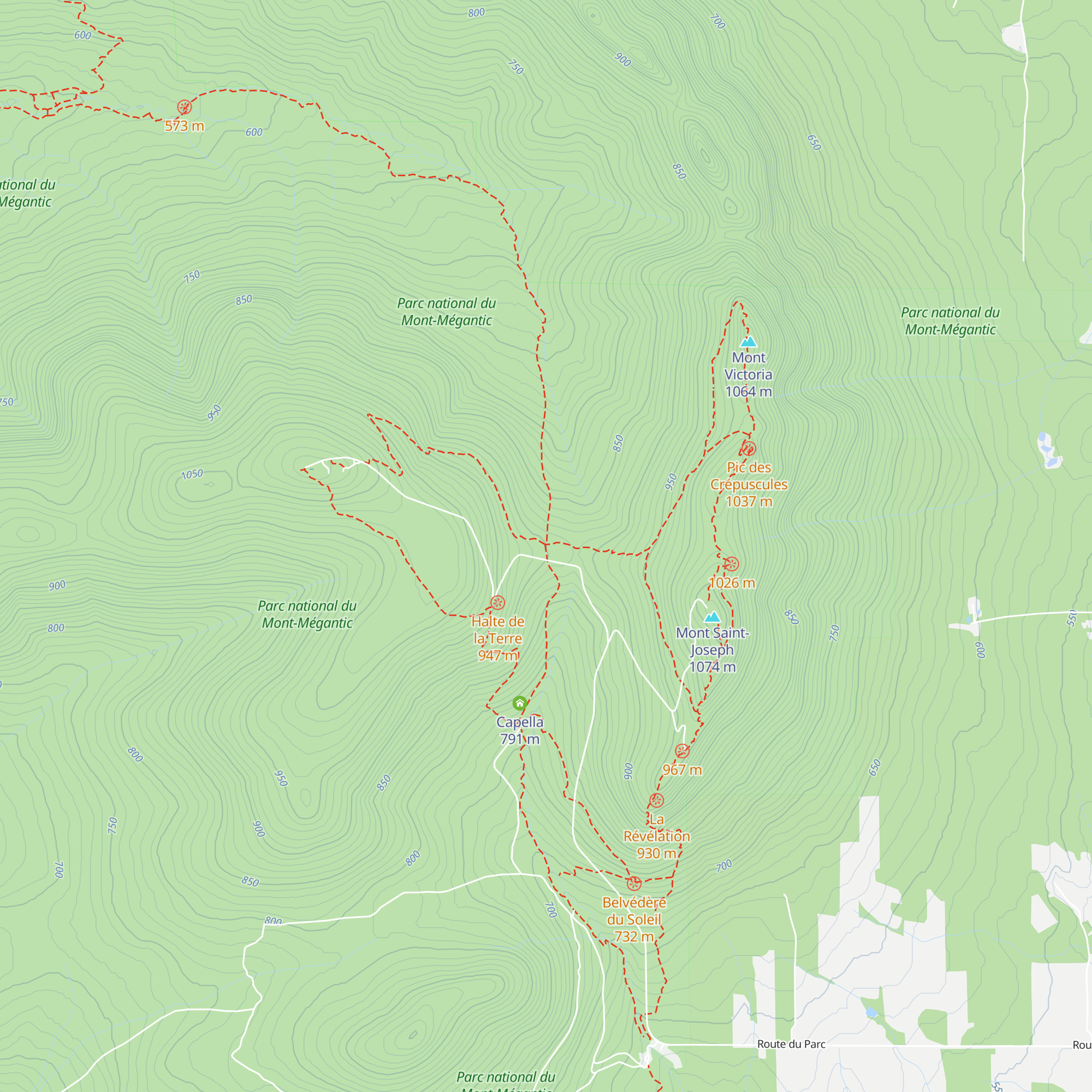 Refuge du Col-des-Trois-Sommets map