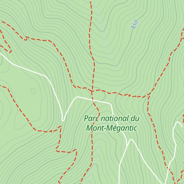 Map of Refuge du Col-des-Trois-Sommets