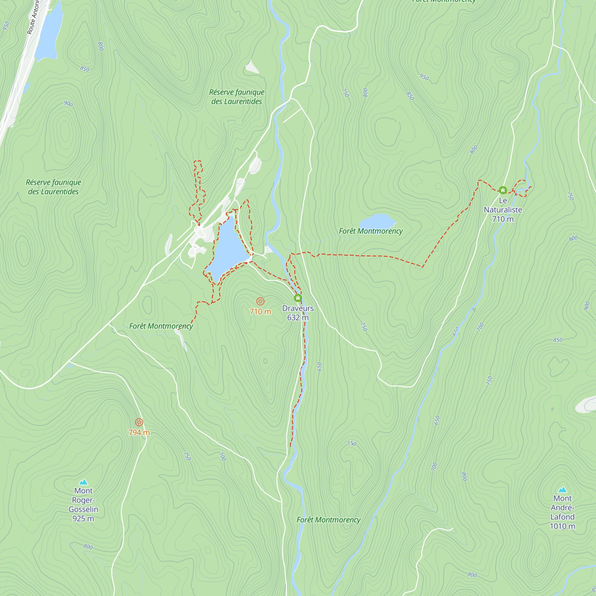 Draveurs map