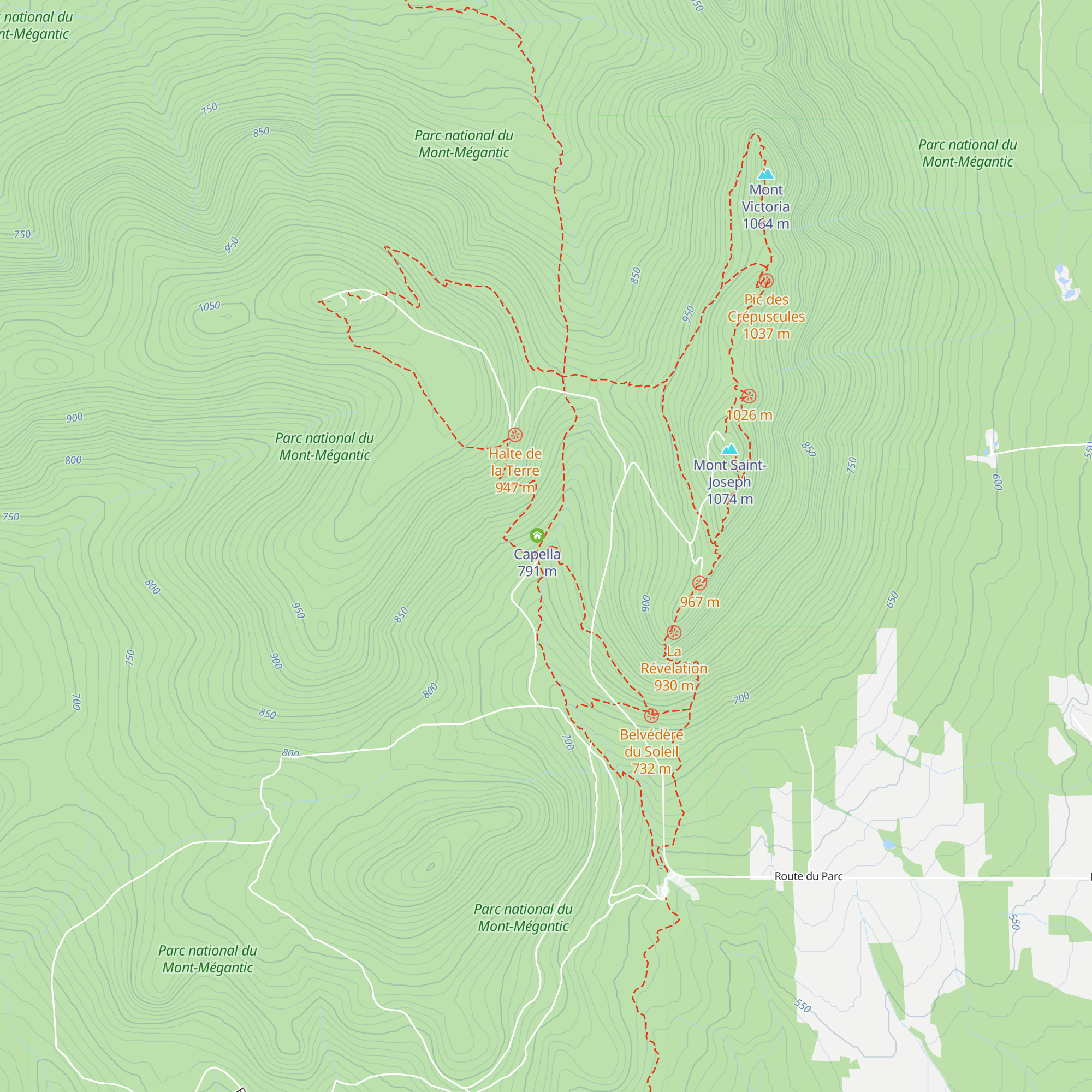 Véga map