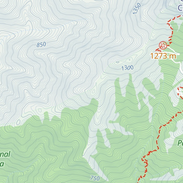 Map of La Pronosticada