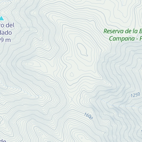 Map of Cerro Chapa