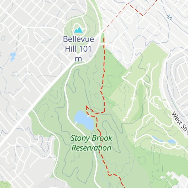 Map of Bearberry Hill