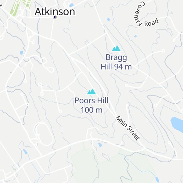 Map of Poors Hill
