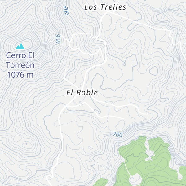 Map of Cabañas Altué