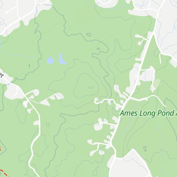 Map of Rattlesnake Hill