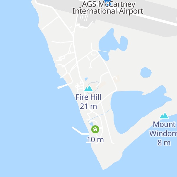 Map of Fire Hill