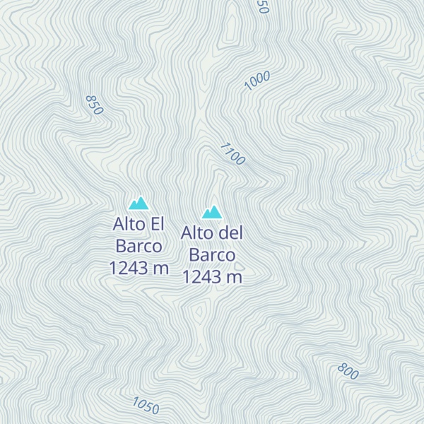 Map of Alto del Barco