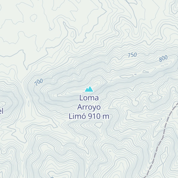 Map of Loma Arroyo Limó