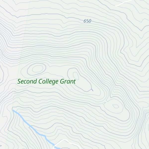 Map of Mount Tucker