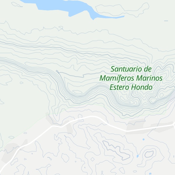 Map of Cerro El Pato