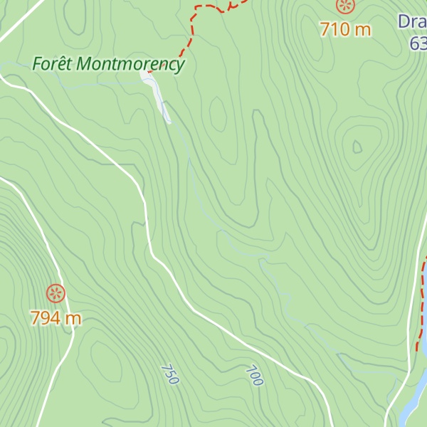 Map of Étang