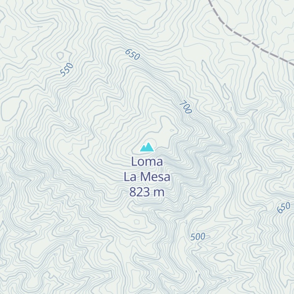 Map of Loma La Mesa