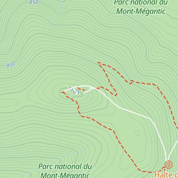 Map of Refuge La Voie-Lactée