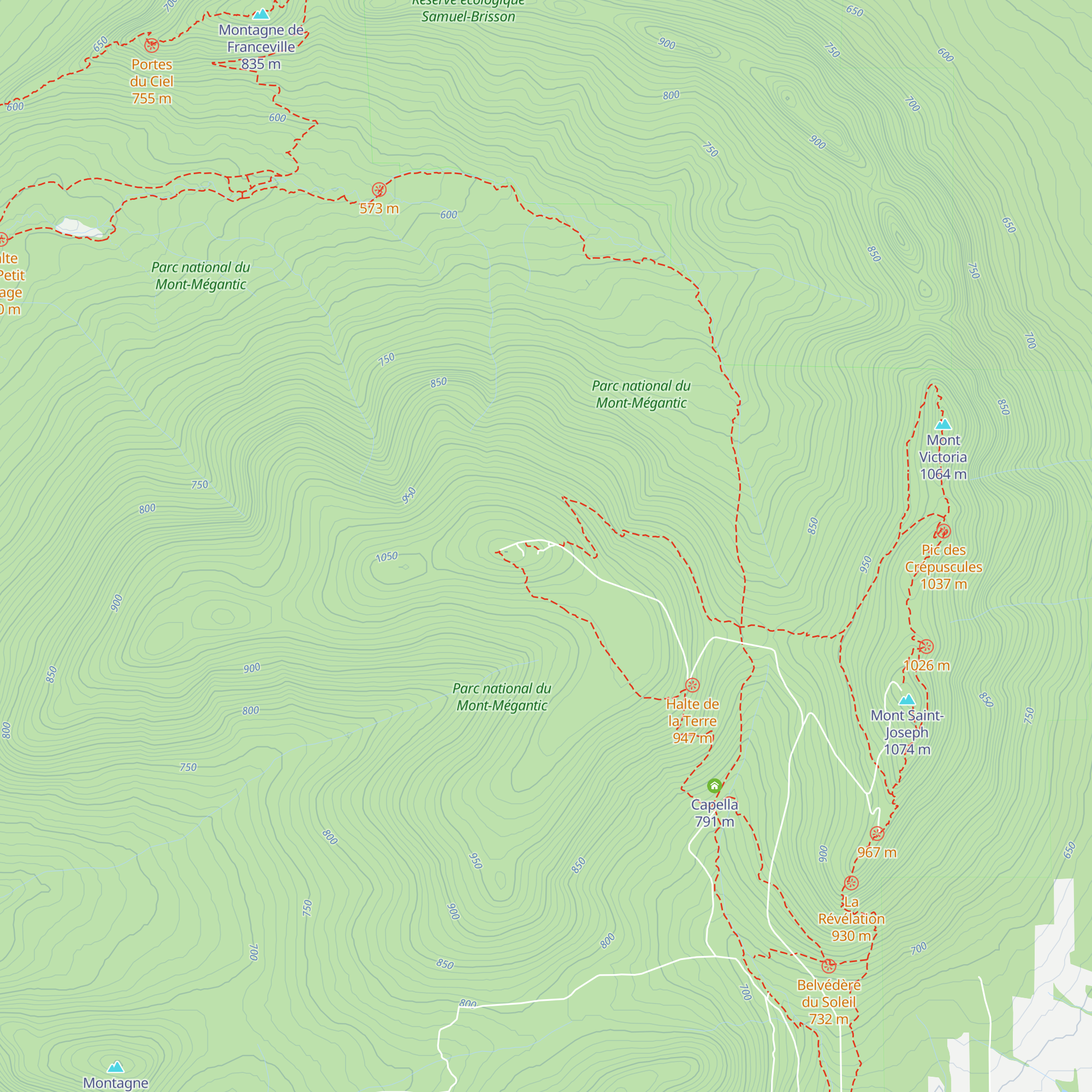 Refuge La Voie-Lactée map