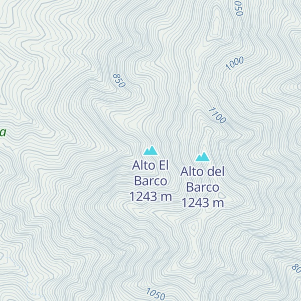 Map of Alto El Barco