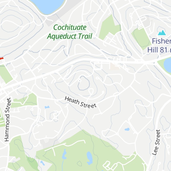 Map of Single Tree Hill