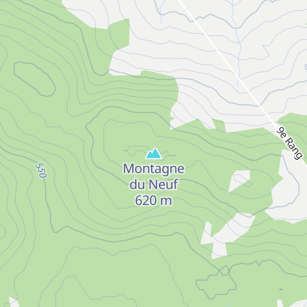 Map of Montagne du Neuf