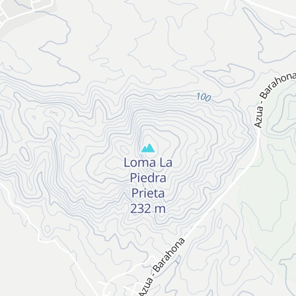 Map of Loma La Piedra Prieta