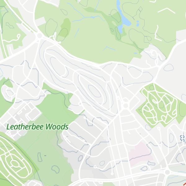 Map of Walnut Hill