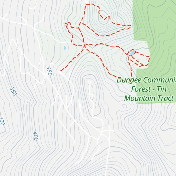 Map of Middle Mountain