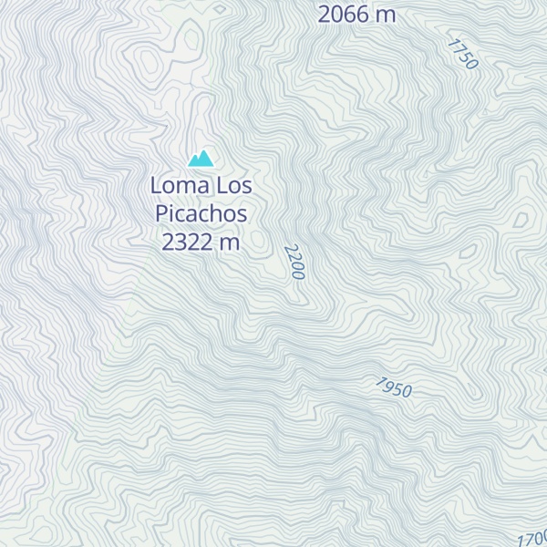 Map of La Punta de Rancho de Goyo