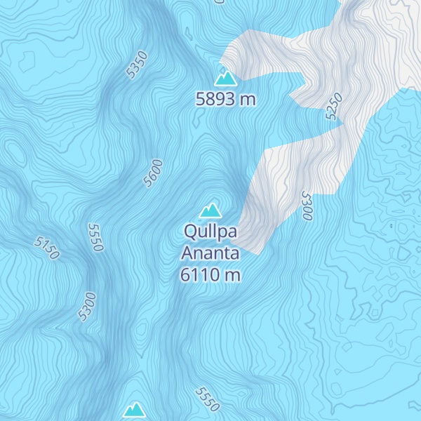 Map of Qullpa Ananta