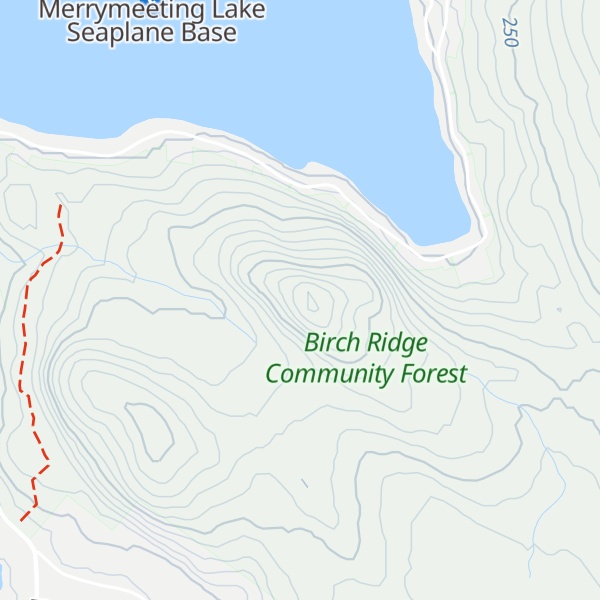 Map of Mount Eleanor