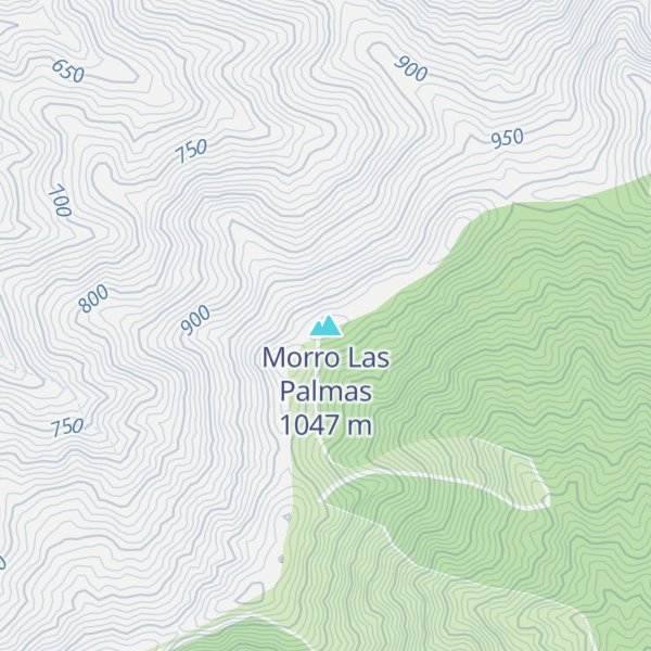 Map of Morro Las Palmas