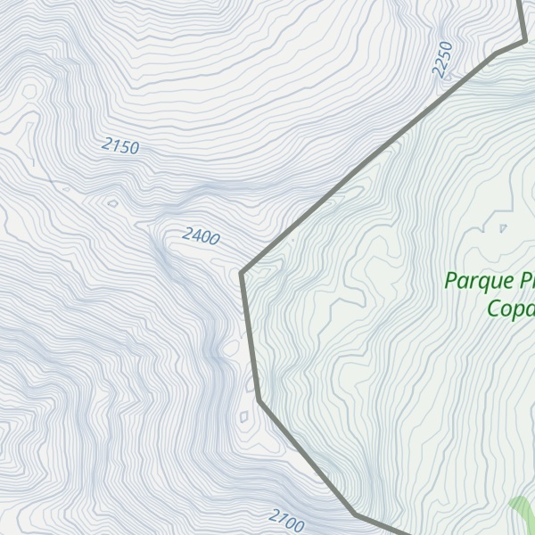 Map of Cerro Riscoso