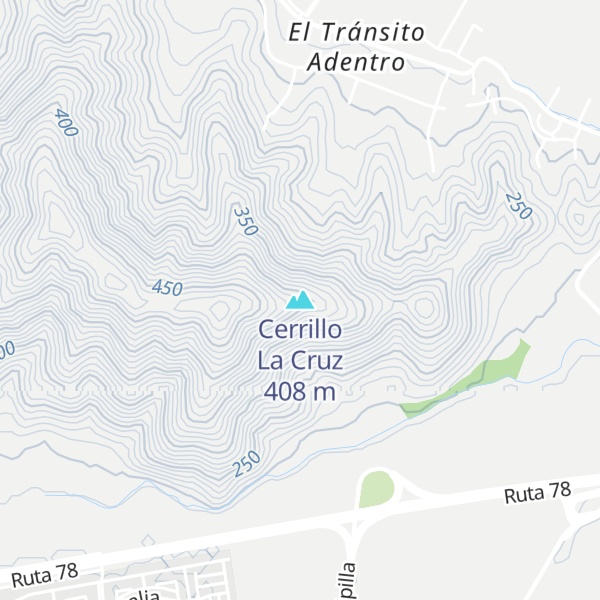 Map of Cerrillo La Cruz