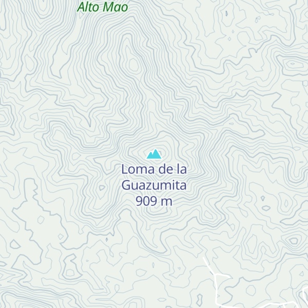 Map of Loma de la Guazumita
