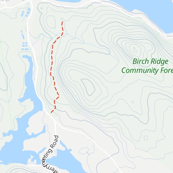Map of Rattlesnake Mountain