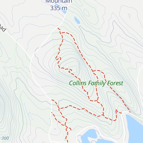 Map of Mount Molly