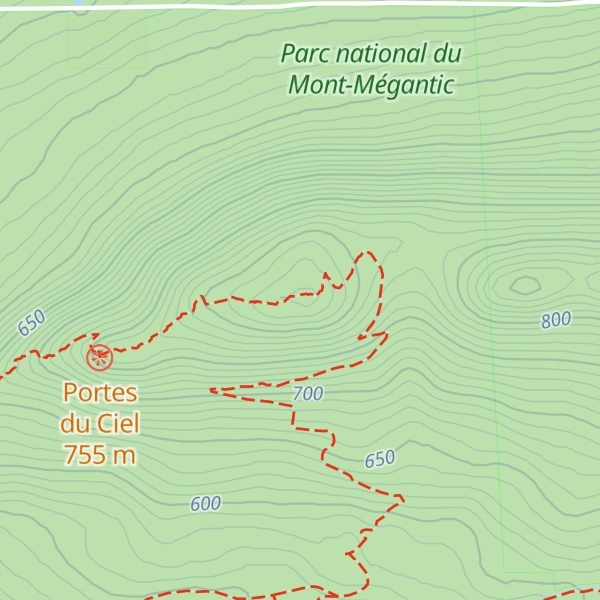 Map of Montagne de Franceville