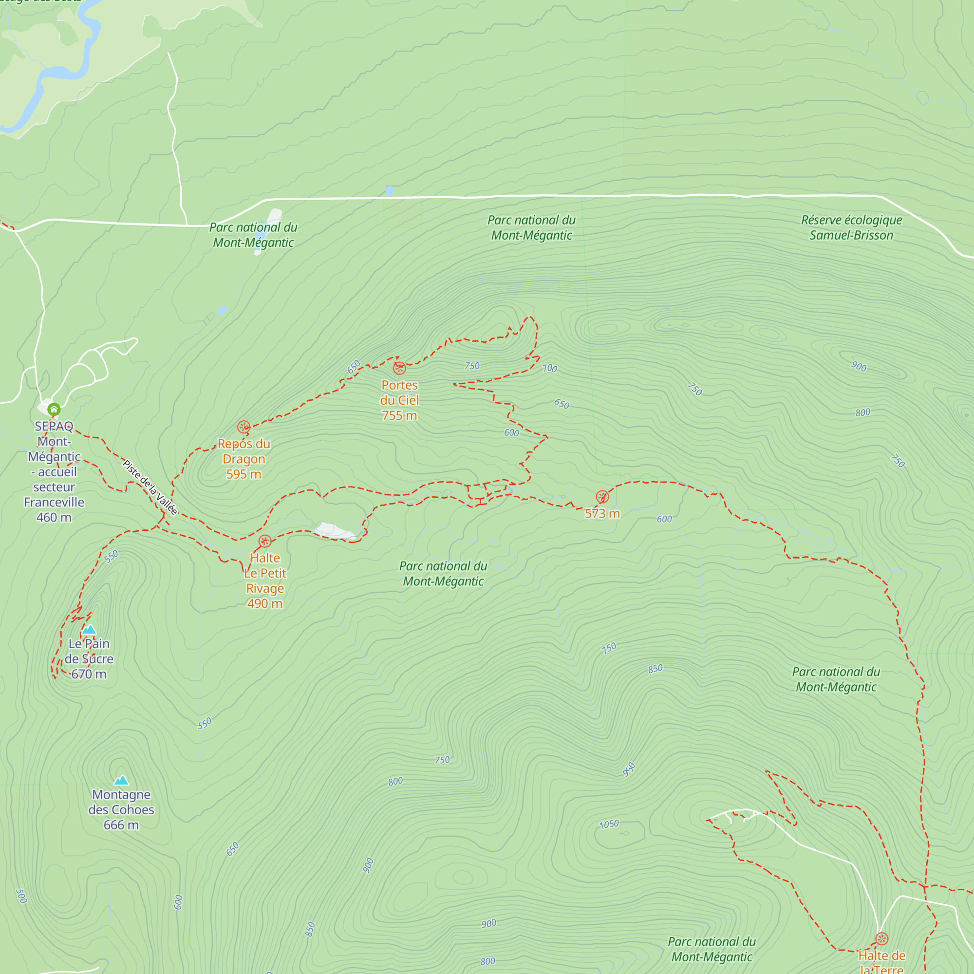 Refuge du Ruisseau-de-la-Montagne map