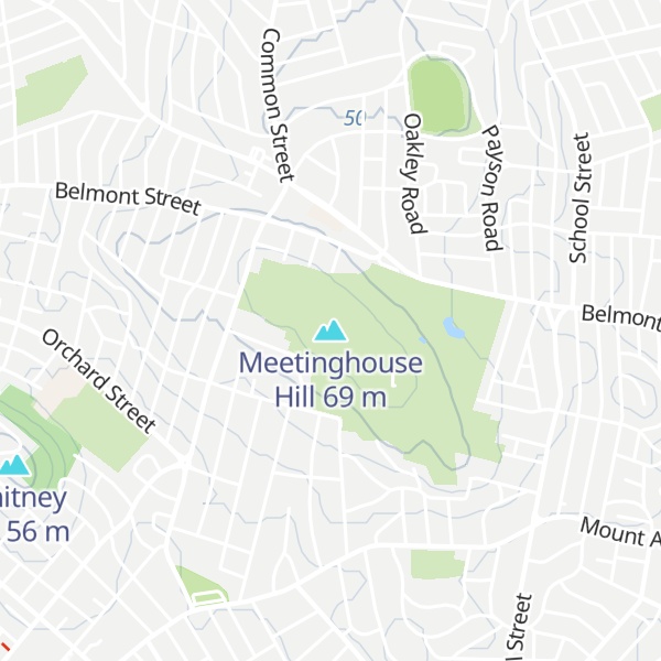 Map of Meetinghouse Hill