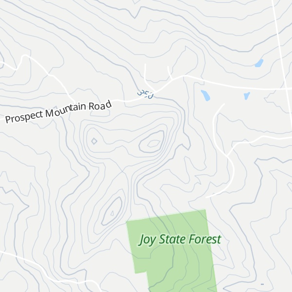 Map of Ragged Mountain