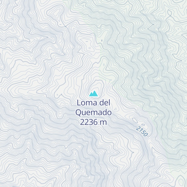 Map of Loma del Quemado