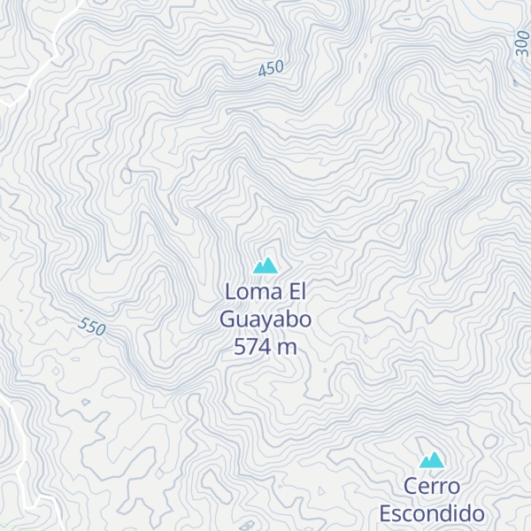 Map of Loma El Guayabo