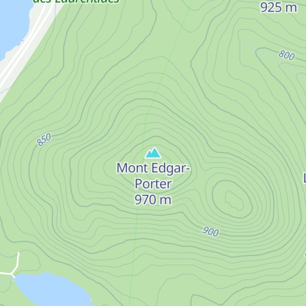 Map of Mont Edgar-Porter