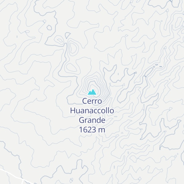 Map of Cerro Huanaccollo Grande