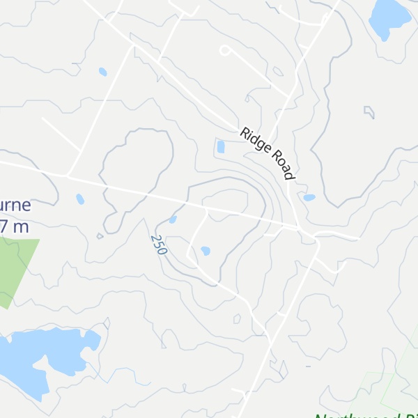 Map of Bennett Hill