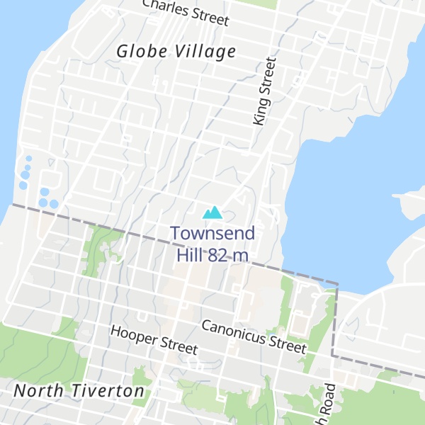 Map of Townsend Hill