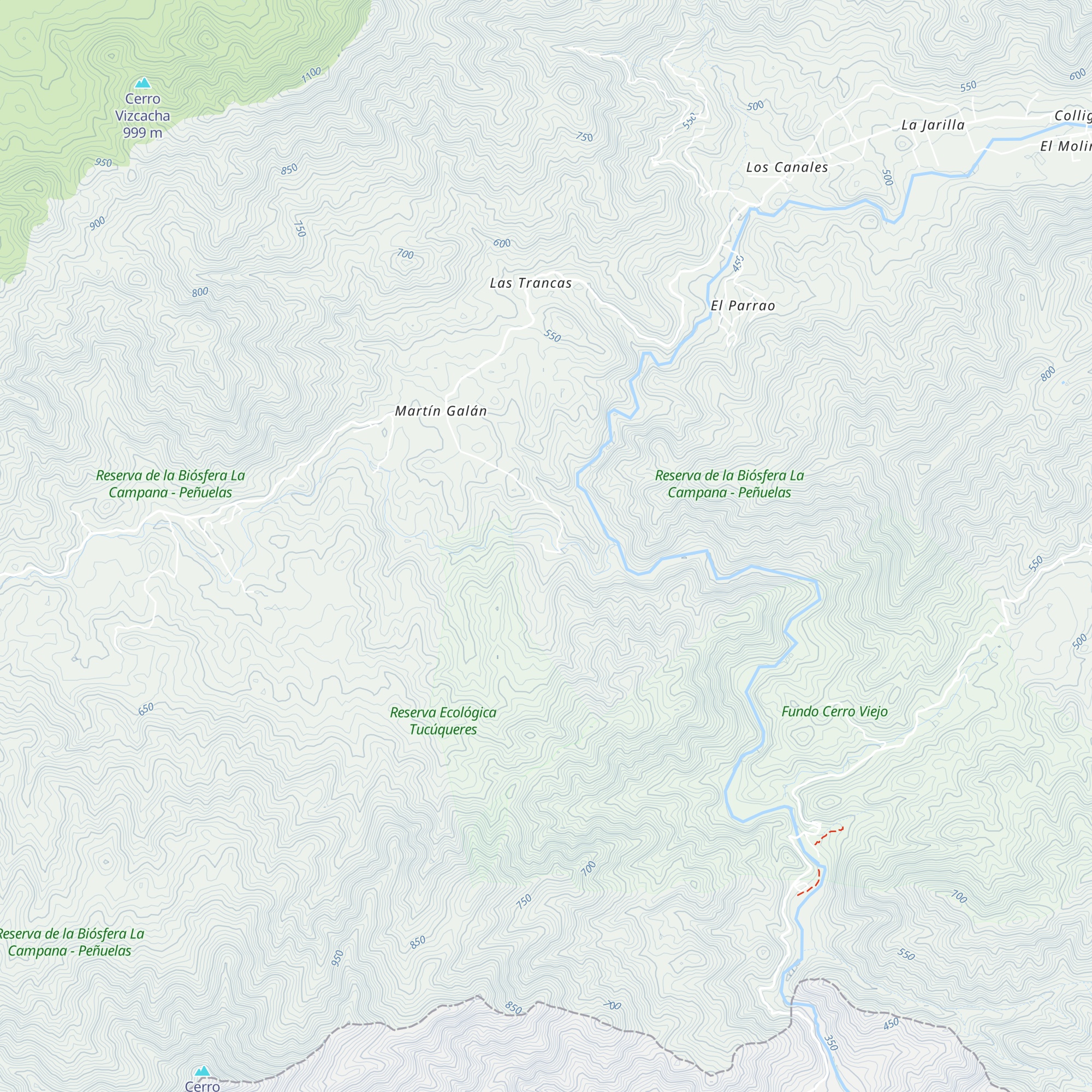 Rancho Alemán map