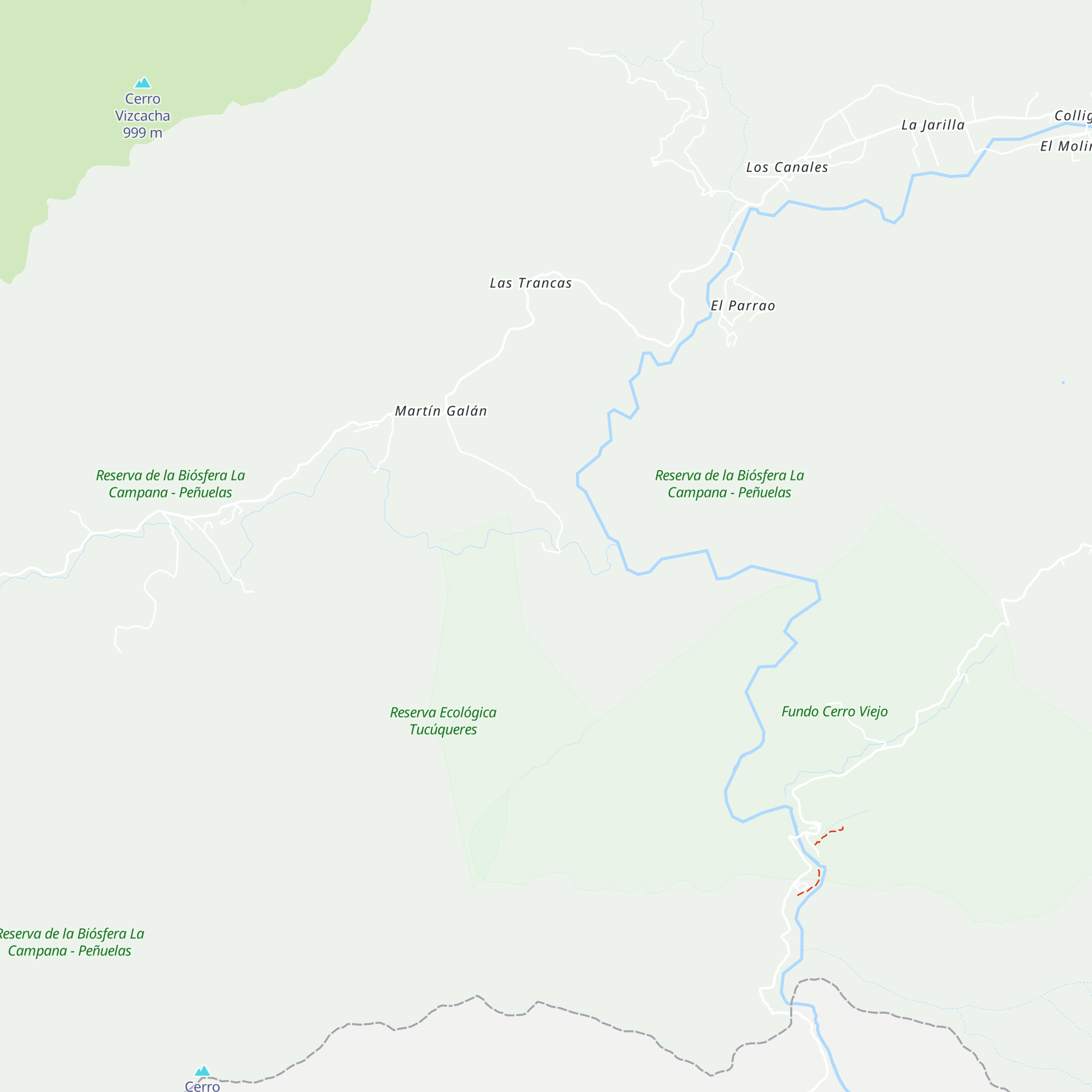 Rancho Alemán map